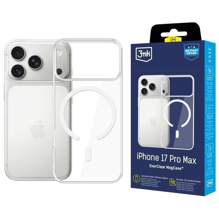 Etui 3MK EverClear MagCase do Apple      iPhone 17 Pro Max na NearMe.pl