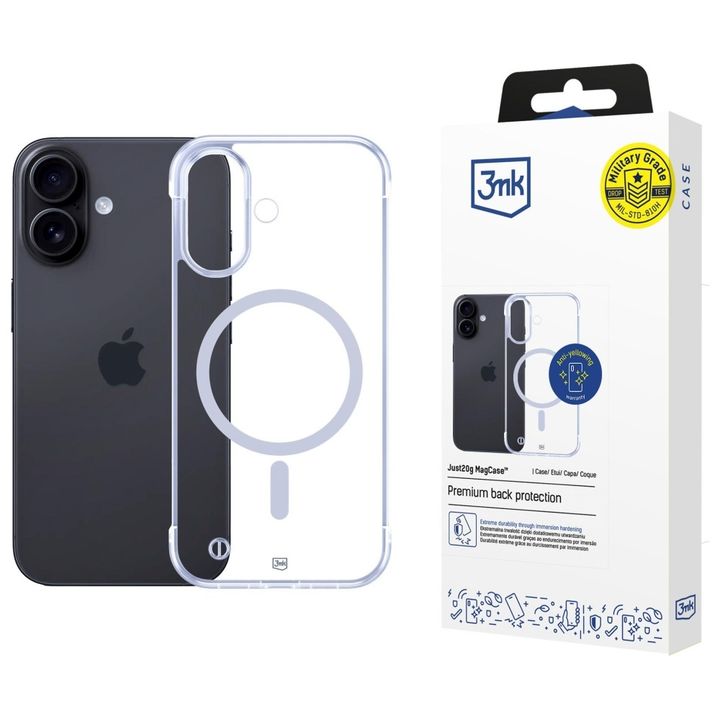 Etui 3MK Just20g MagCase do Apple iPhone 17 na NearMe.pl
