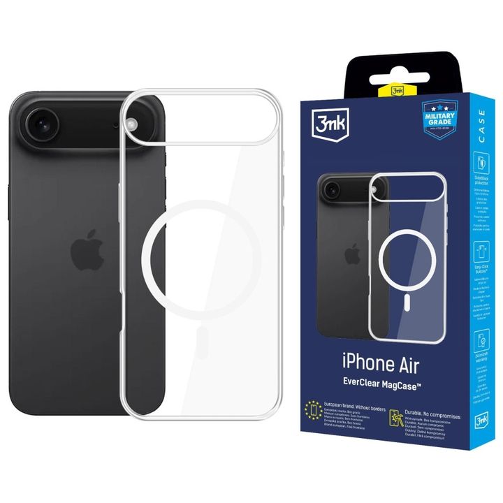 Etui 3MK EverClear MagCase do Apple      iPhone 17 Air na NearMe.pl