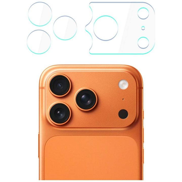 Ochrona na obiektyw i wyspę aparatu 3MK  Lens Protection do Apple iPhone 17 Pro 4szt na NearMe.pl