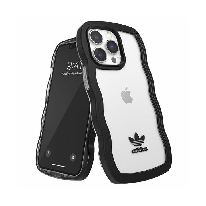Adidas OR Wavy Case iPhone 13 Pro/13 6,1" czarny-przezroczysty/black-transparent 51900 na NearMe.pl