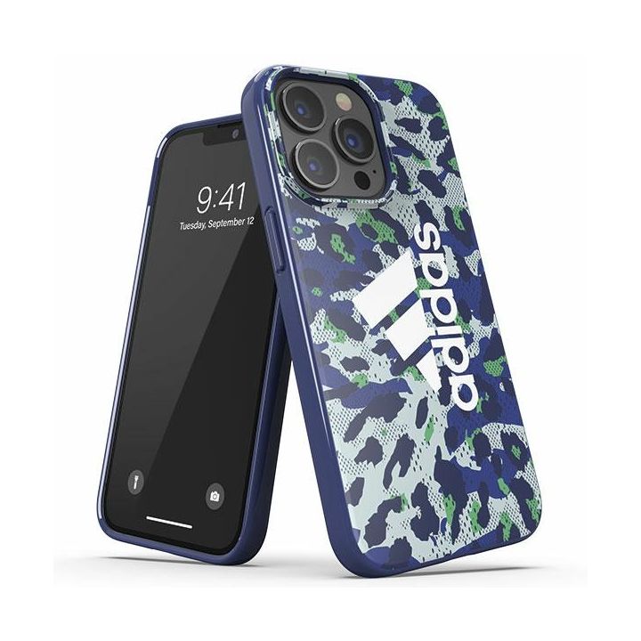 Adidas OR Snap Case Leopard iPhone 13/13Pro 6,1" niebieski/blue 47260 na NearMe.pl