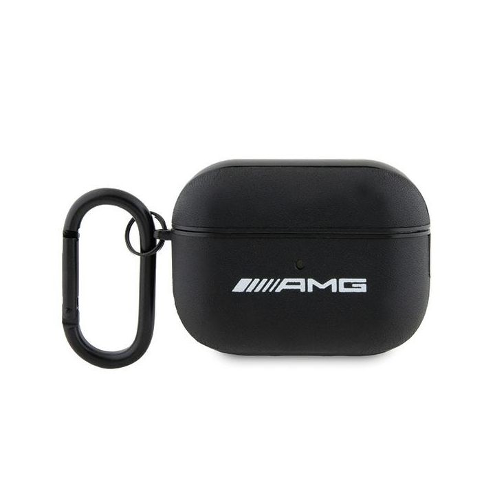 AMG AMAP2SLWK AirPods Pro 2 (2022/2023) cover czarny/black Leather White Logo na NearMe.pl