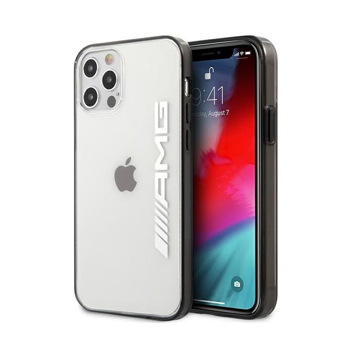 AMG AMHCP12LAESLBK iPhone 12 Pro Maxtransparent hardcase Metallic Painted na NearMe.pl