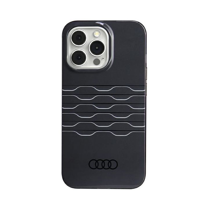 Audi IML MagSafe Case iPhone 13 Pro / 13 6.1" czarny/black hardcase AU-IMLMIP13P-A6/D3-BK na NearMe.pl