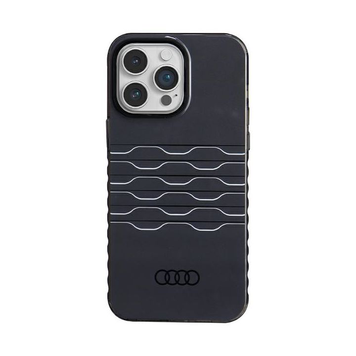 Audi IML MagSafe Case iPhone 14 Pro Max 6.7" czarny/black hardcase AU-IMLMIP14PM-A6/D3-BK na NearMe.pl