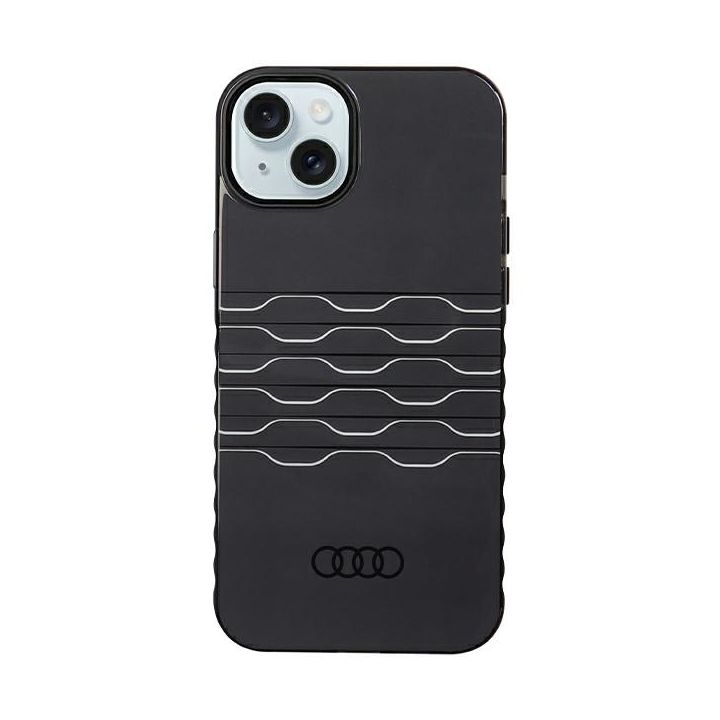 Audi IML MagSafe Case iPhone 15 Plus / 14 Plus 6.7" czarny/black hardcase AU-IMLMIP15M-A6/D3-BK na NearMe.pl