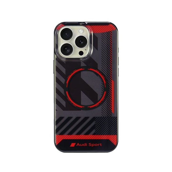 Audi IML Sport MagSafe iPhone 16 Pro Max6.9" czarny/black hardcase AUS-IMLMIP16PM-RSQ/D2-BK na NearMe.pl