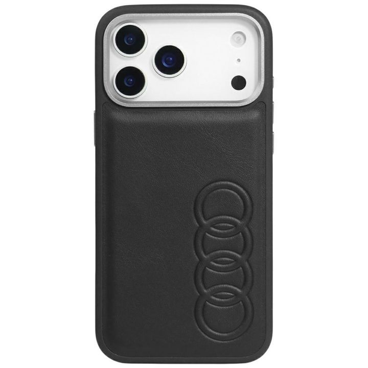 Etui Audi TT Synthetic Leather MagSafe   do iPhone 17 Pro czarny na NearMe.pl