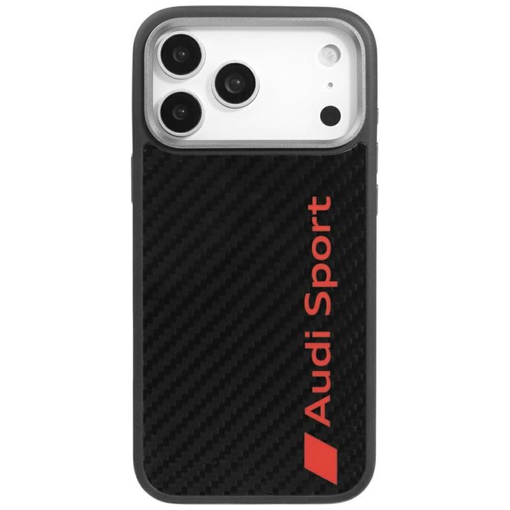Etui Audi R8 Carbon Fiber MagSafe do     iPhone 17 Pro Max czarny na NearMe.pl