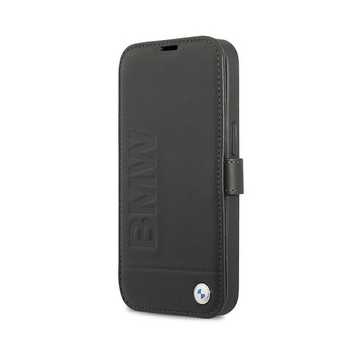 Etui BMW BMFLBKP13MSLLBK iPhone 13 / 14/ 15 6.1" czarny/black book Signature na NearMe.pl