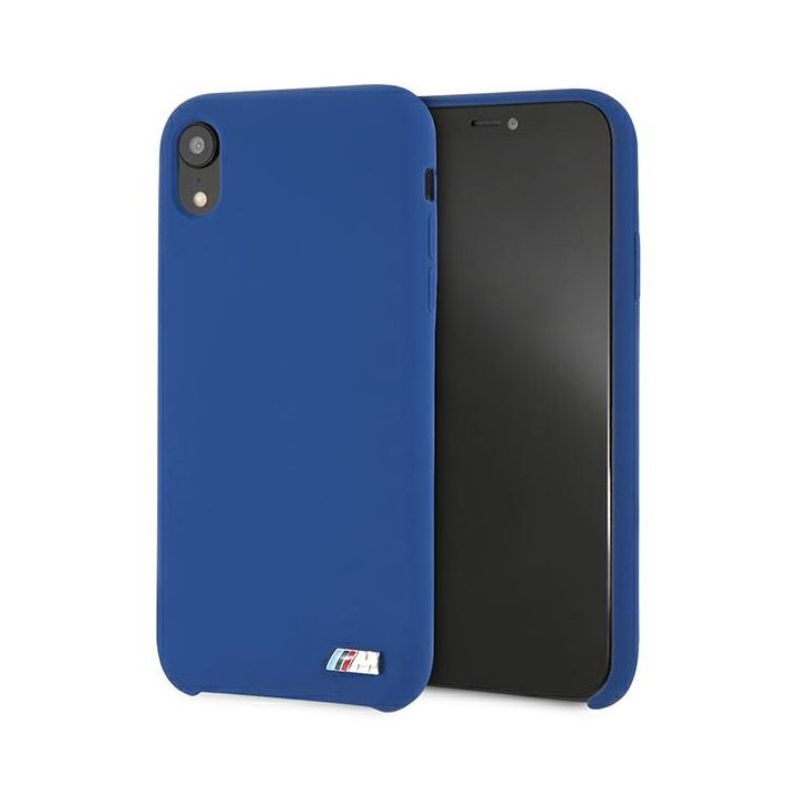 Etui BMW BMHCI61MSILNA iPhone Xrniebieski/navy hardcase Silicone M Collection na NearMe.pl