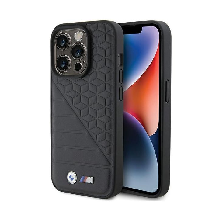 BMW BMHCP15X22PMGK iPhone 15 Pro Max6.7" czarny/black hardcase Bi Pattern na NearMe.pl