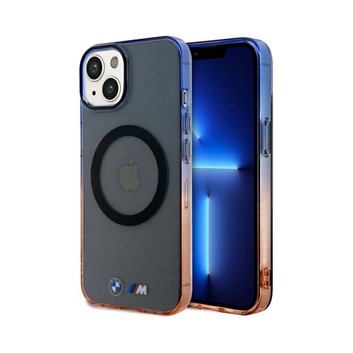 BMW BMHMP15MHTGE iPhone 15 Plus / 14 Plus 6.7" szary/grey hardcase Gradient Bumper MagSafe na NearMe.pl