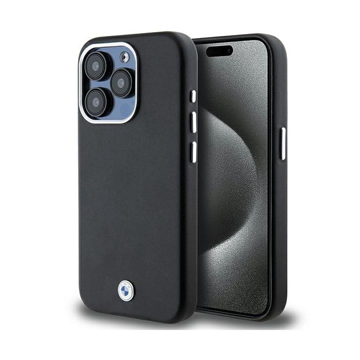 BMW BMHMP15L23PUFWK iPhone 15 Pro 6.1"czarny/black Signature Wrapped Metal MagSafe na NearMe.pl