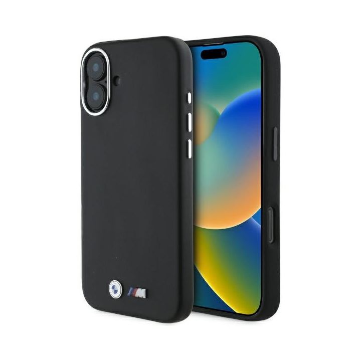BMW BMHMP16S23PMWK iPhone 166.1" czarny/black hardcase M Smooth Full Wrapped Metal MagSafe na NearMe.pl