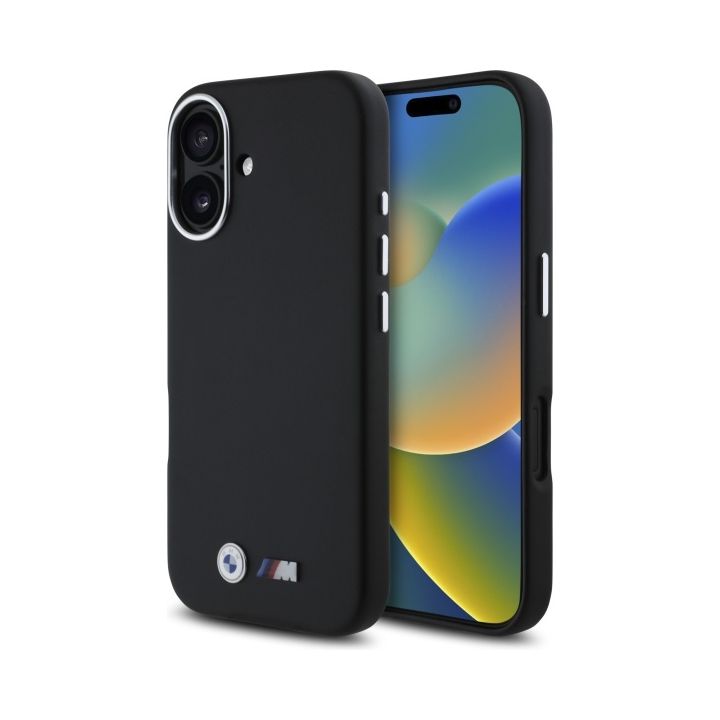 BMW BMHCP16S23PMWK iPhone 16 6.1"        czarny/black hardcase M Smooth Full Wrapped Metal na NearMe.pl