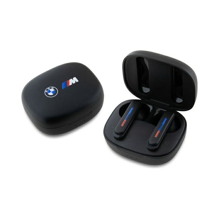 BMW słuchawki Bluetooth BMBEMIATP20LOK   TWS + stacja dokująca czarny/black Printed Logos na NearMe.pl