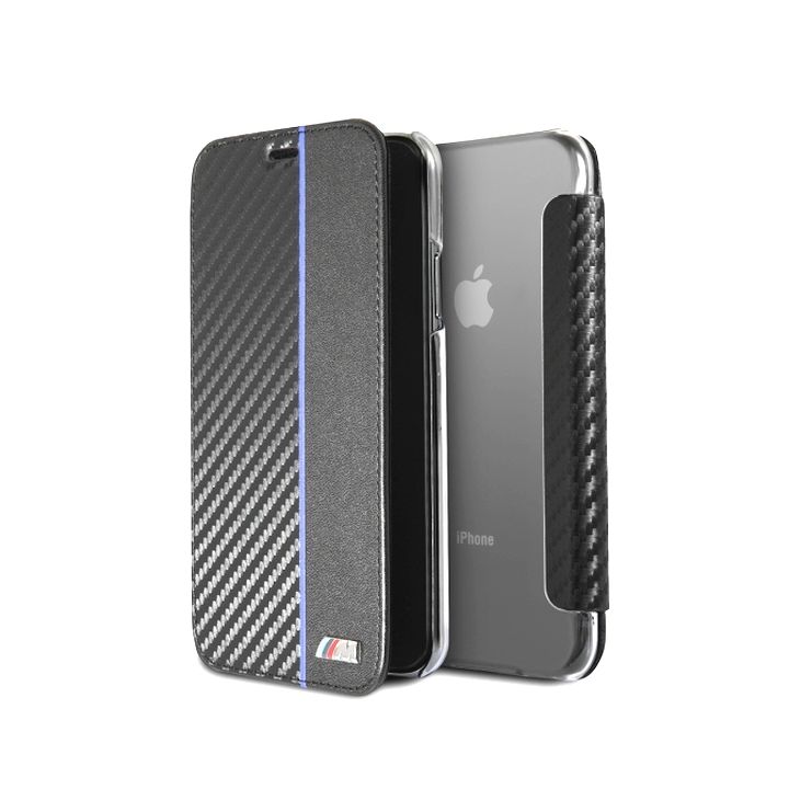 Etui book BMW BMFLBKPXTRCAPNBK iPhone Xczarny/black na NearMe.pl