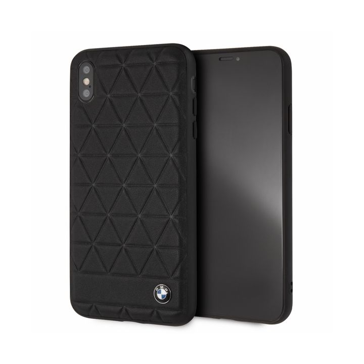 Etui hardcase BMW BMHCI65HEXBK iPhone XsMax czarny/black Hexagon na NearMe.pl