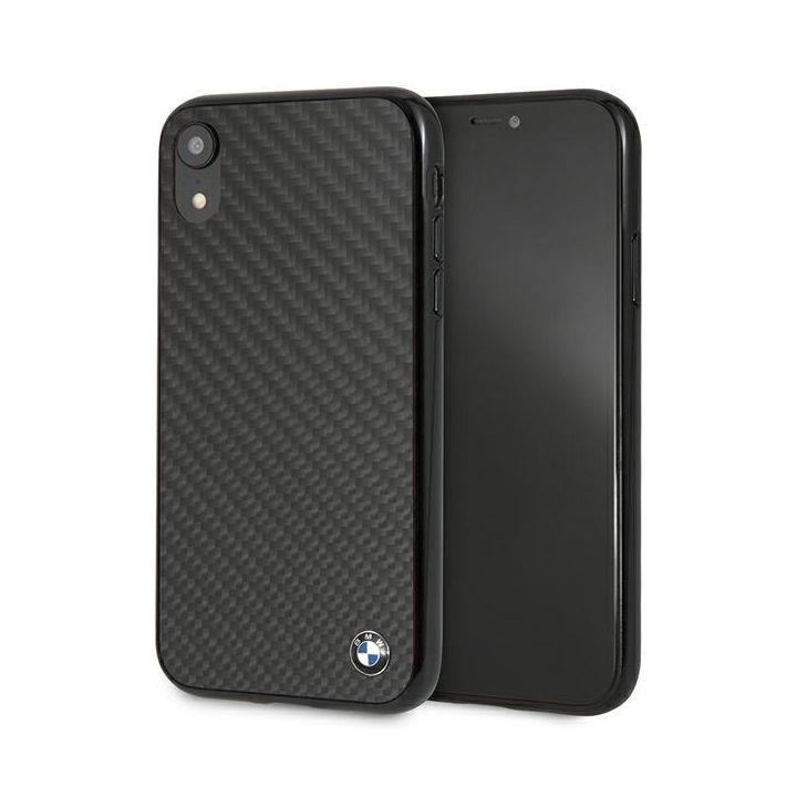 Etui hardcase BMW BMHCI61MBC iPhone Xr czarny/black Siganture-Carbon na NearMe.pl