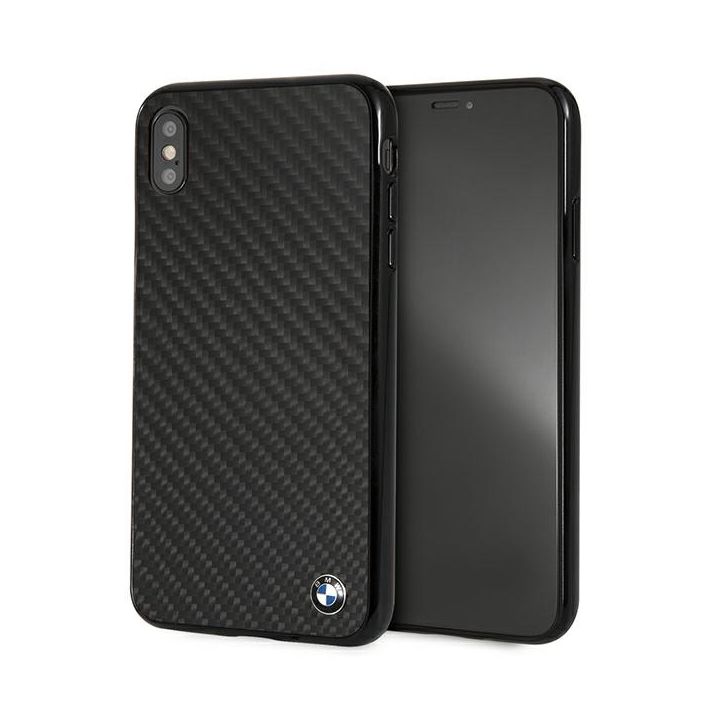 Etui hardcase BMW BMHCI65MBC iPhone Xs Max czarny/black Siganture-Carbon na NearMe.pl