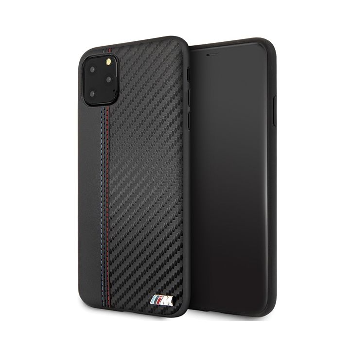 Etui hardcase BMW BMHCN65MCARBK iPhone11 Pro Max czarny/black PU Carbon na NearMe.pl
