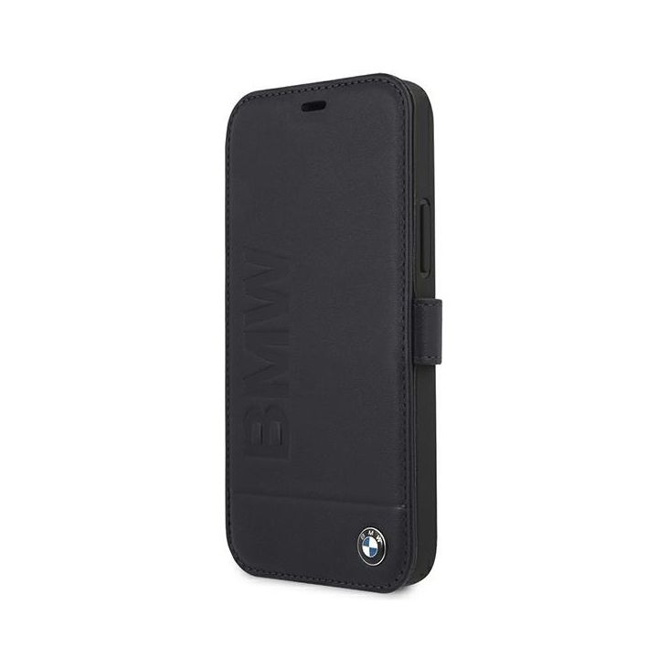 Etui BMW BMFLBKP12MSLLNA iPhone 12/12Pro 6,1" granatowy/navy book Signature na NearMe.pl