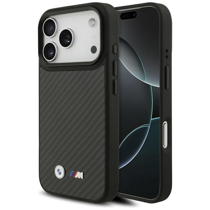 Etui BMW M Kevlar Matt MagSafe do iPhone 17 Pro czarny na NearMe.pl