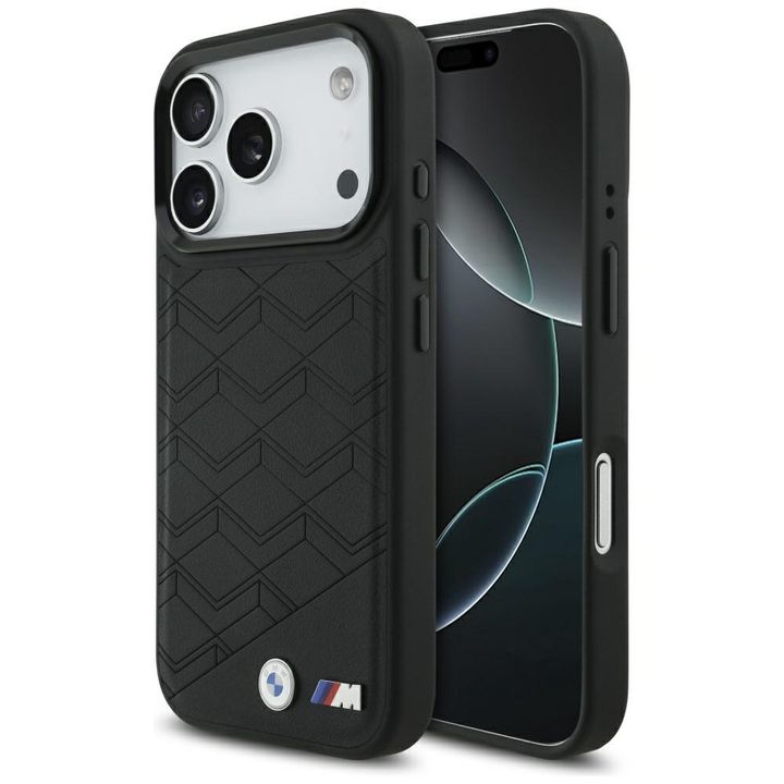 Etui BMW M Shape Logo MagSafe do iPhone  17 Pro czarny na NearMe.pl