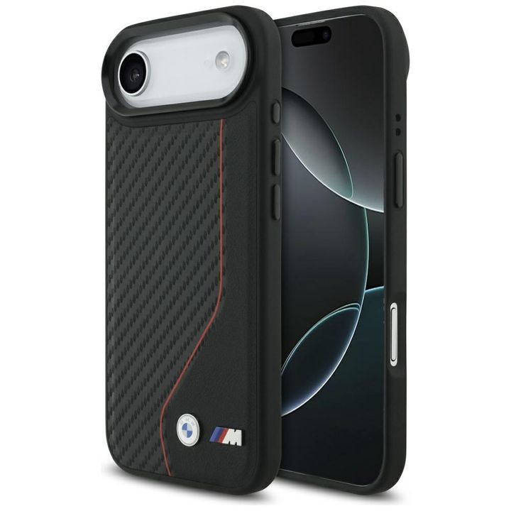 Etui BMW M Carbon Line & Logo MagSafe do iPhone Air czerwony na NearMe.pl