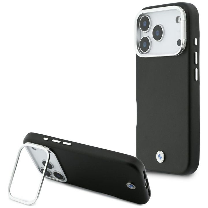 Etui BMW M Sign Metal Logo MagSafe do    iPhone 17 Pro czarny na NearMe.pl