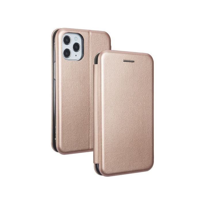 Beline Etui Book Magnetic iPhone 12mini różowo-złoty/rosegold na NearMe.pl