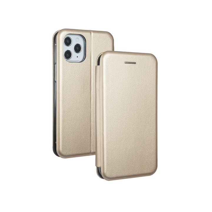 Beline Etui Book Magnetic iPhone 12mini złoty/gold na NearMe.pl