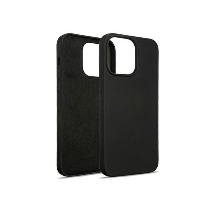Beline Etui Silicone iPhone 14 Pro Max6,7" czarny/black na NearMe.pl