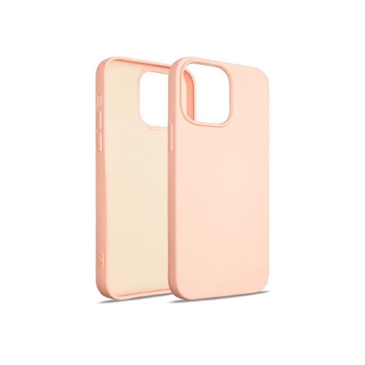 Beline Etui Silicone iPhone 14 Pro Max6,7" różowo-złoty/rose gold na NearMe.pl