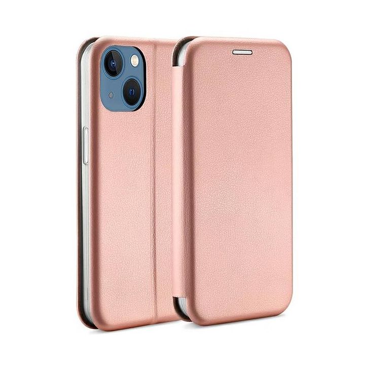 Beline Etui Book Magnetic iPhone 14/136.1" różowo złoty/rose gold na NearMe.pl