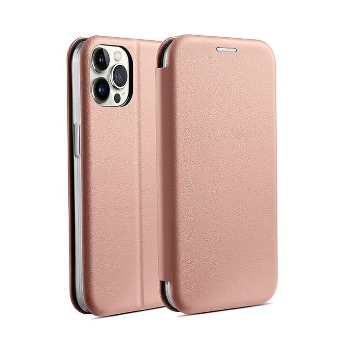 Beline Etui Book Magnetic iPhone 14 ProMax 6,7" różowo złoty/rose gold na NearMe.pl