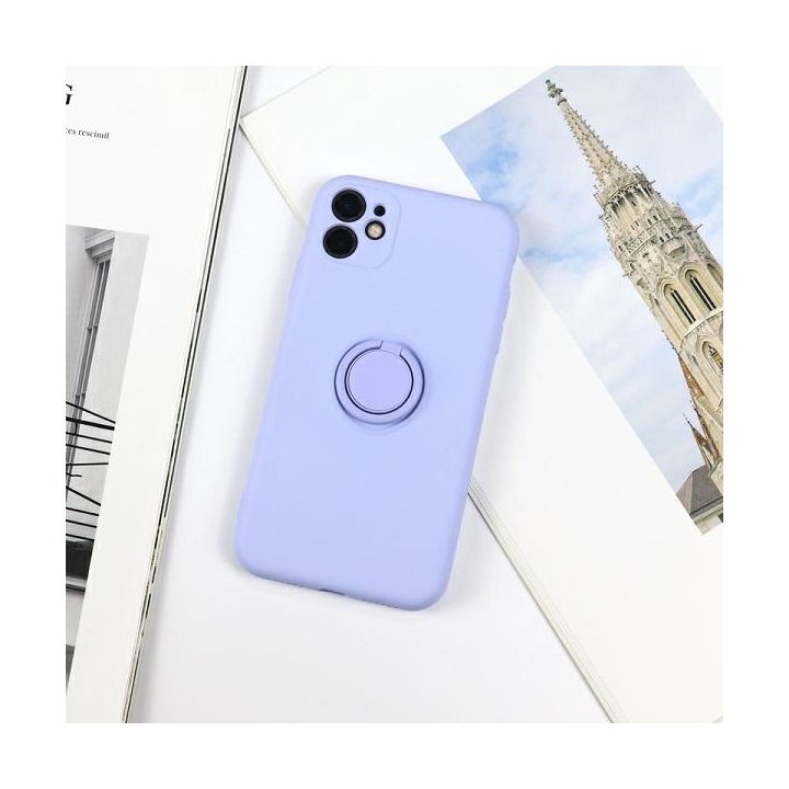Beline Etui Silicone Ring iPhone 12 ProMax ocean blue na NearMe.pl