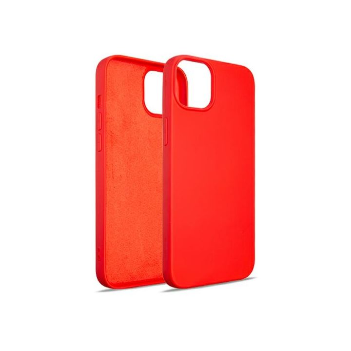 Beline Etui Silicone iPhone 15 Plus6.7" czerwony/red na NearMe.pl