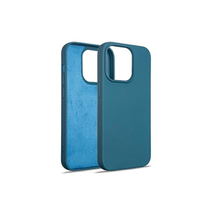 Beline Etui Silicone iPhone 15 Pro 6,1"niebieski/blue na NearMe.pl