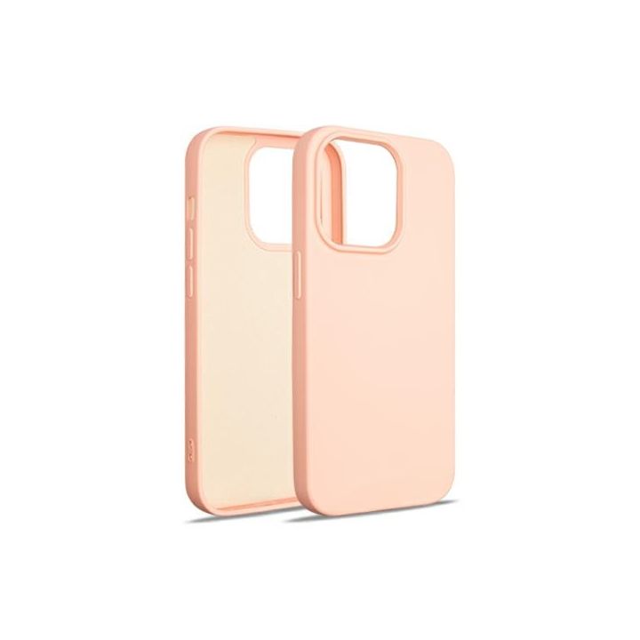 Beline Etui Silicone iPhone 15 Pro 6,1"różowo-złoty/rose gold na NearMe.pl