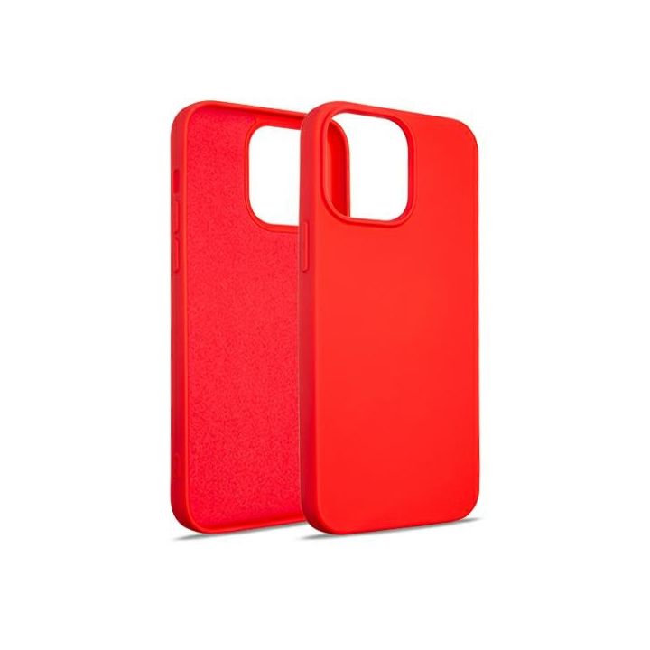 Beline Etui Silicone iPhone 15 Pro Max6,7" czerwony/red na NearMe.pl