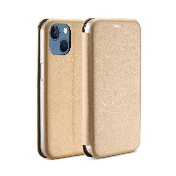 Beline Etui Book Magnetic iPhone 15 Plus6,7" złoty/gold na NearMe.pl