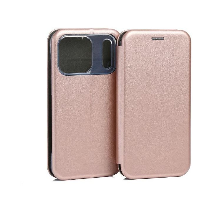 Etui Beline Book Magnetic do iPhone 17   Pro różowo-złoty na NearMe.pl