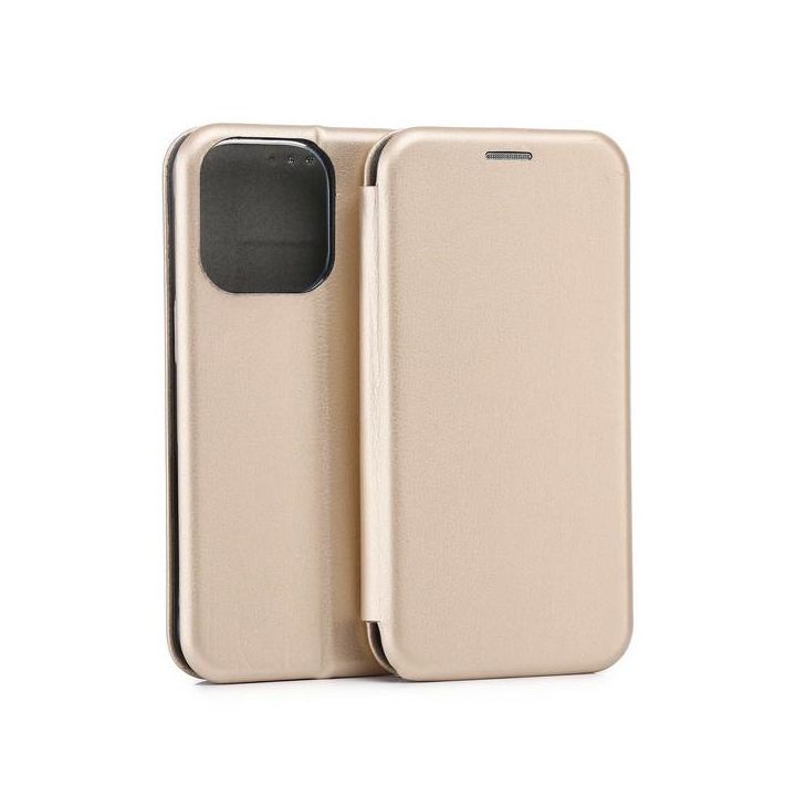 Beline Etui Book Magnetic iPhone 16 Pro6.3" złoty/gold na NearMe.pl