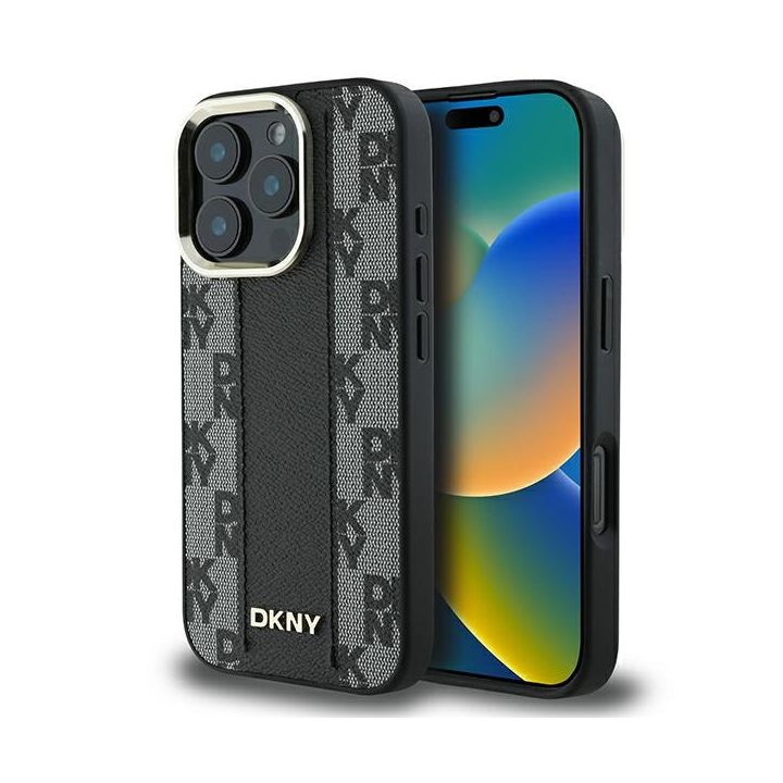 DKNY DKHMP16XPCPVSLK iPhone 16 Pro Max6.9" czarny/black hardcase Checkered Pattern Magsafe na NearMe.pl