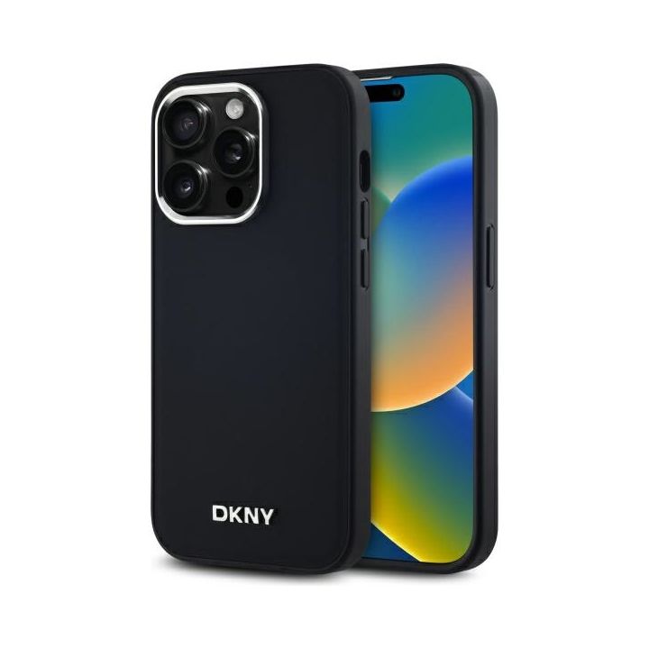 DKNY DKHMP14LPSCMCLK iPhone 14 Pro6.1" czarny/black hardcase Plain Logo MagSafe na NearMe.pl