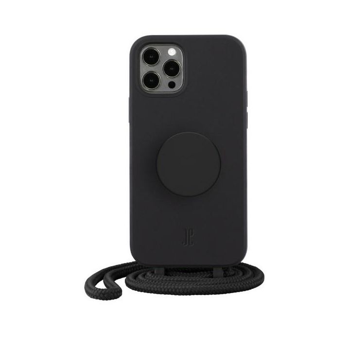 Etui JE PopGrip iPhone 12 Pro Max 6,7"czarny/black 30161 AW/SS23 (Just Elegance) na NearMe.pl