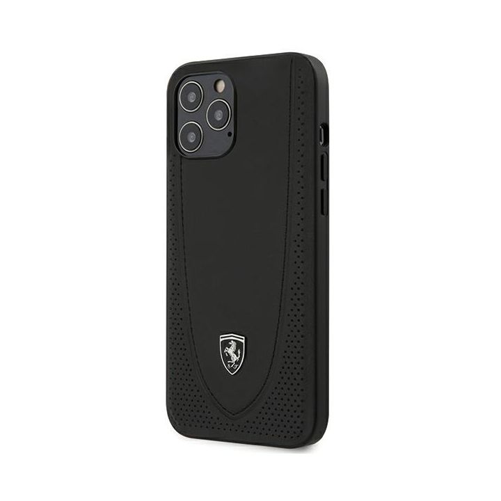Ferrari FEOGOHCP12LBK iPhone12 Pro Max 6,7" czarny/black hardcase Off Track Perforated na NearMe.pl